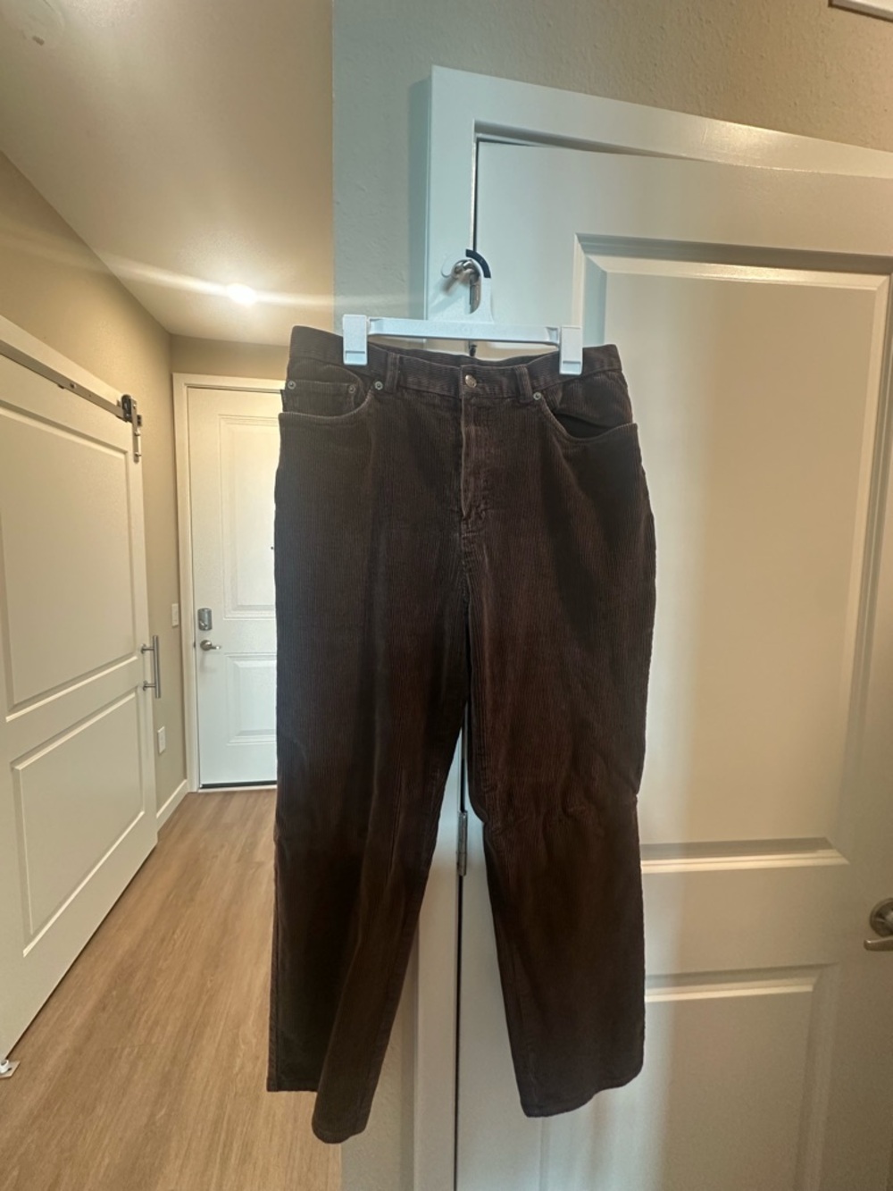 Lauren Ralph Lauren Green Label Brown Corduroy Pants Sz 14